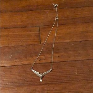 3D bird necklace fossil